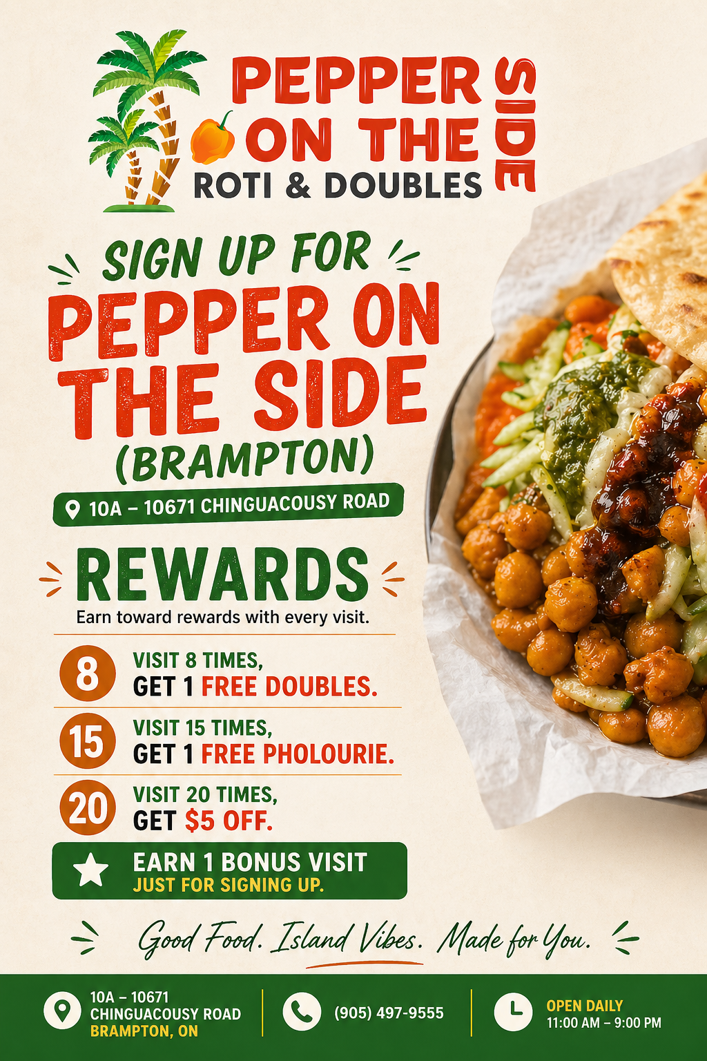 Earn rewards with every order